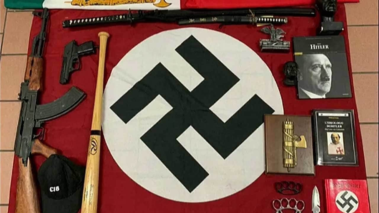 İtalya'da 11 kentte Neonazi grubuna yönelik eş zamanlı operasyon düzenlendi