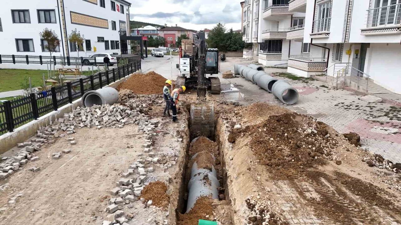 SASKİ Ladik'te 15,5 kilometrelik altyapı hattı için çalışmalara başladı