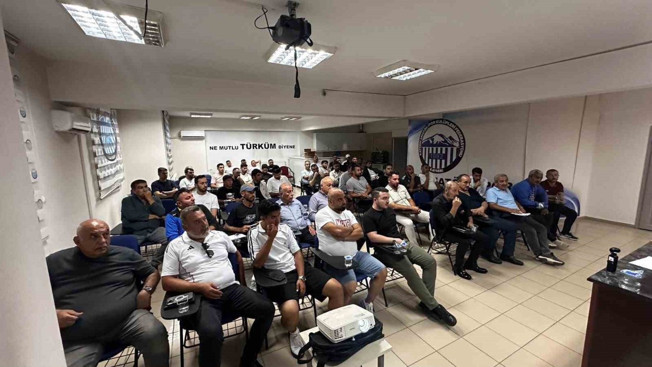 Kayseri 1. Amatör Küme'de yeni sezon maç programı belli oldu