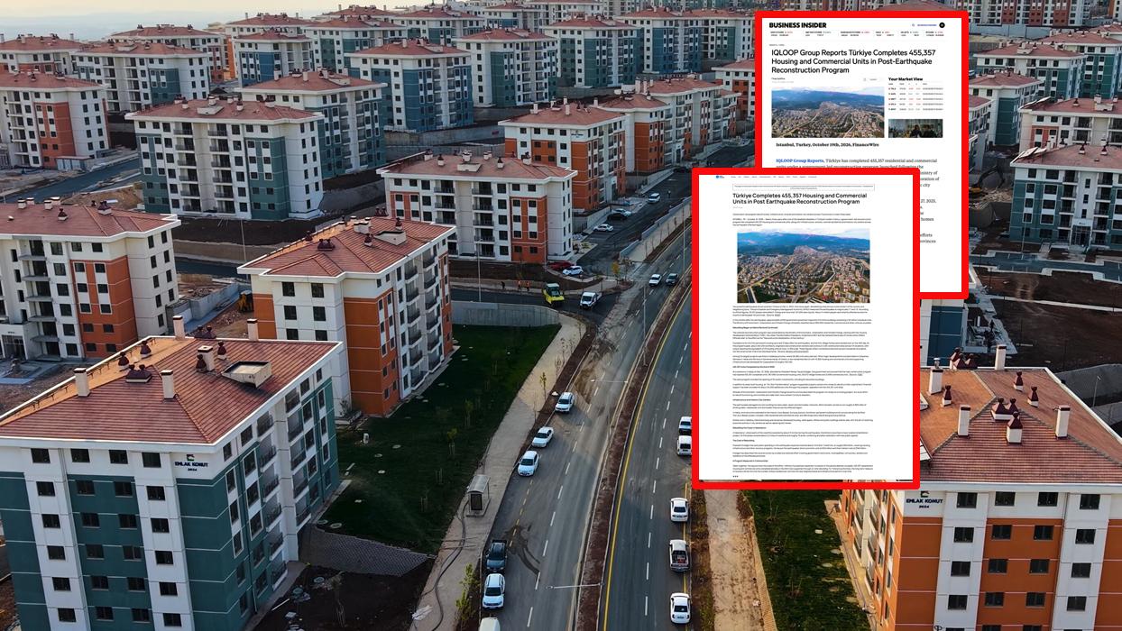 ABD basını deprem bölgesindeki 455 bin konutluk inşa sürecini gündeme taşıdı