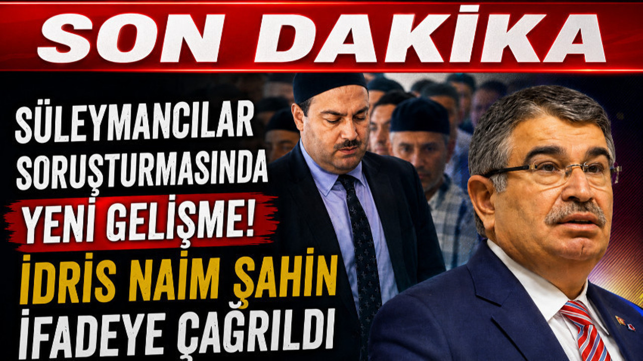 Kuriş soruşturmasında eski bakan Şahin'in ifadesine başvurulacak