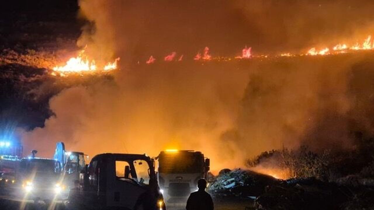 Bodrum'daki maki yangını kontrol altına alındı