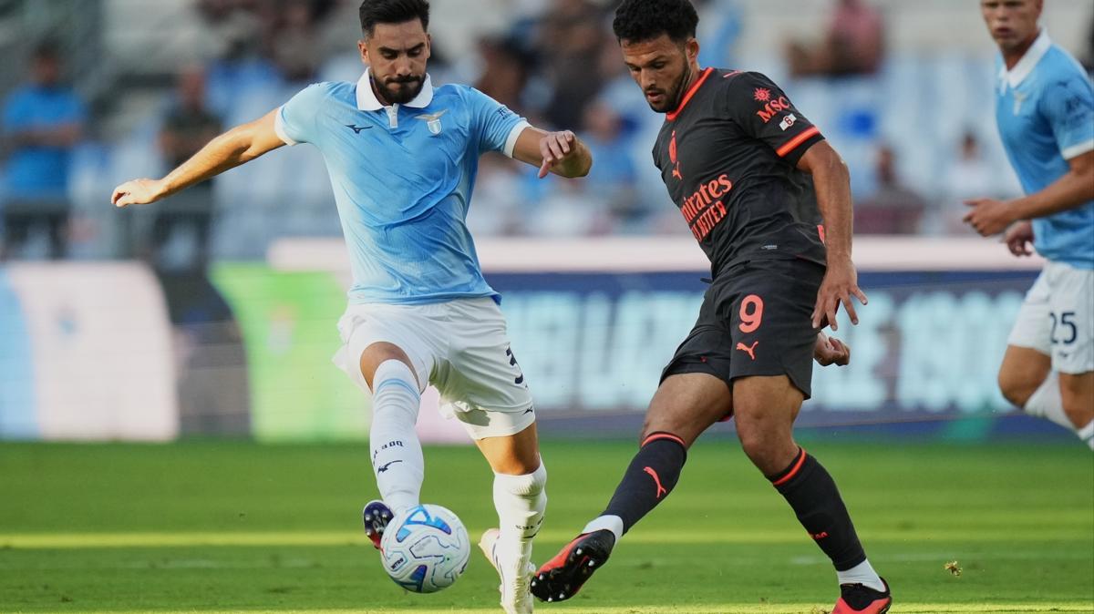 Serie A'da Milan, Lazio deplasmanından 2-2'lik beraberlikle döndü