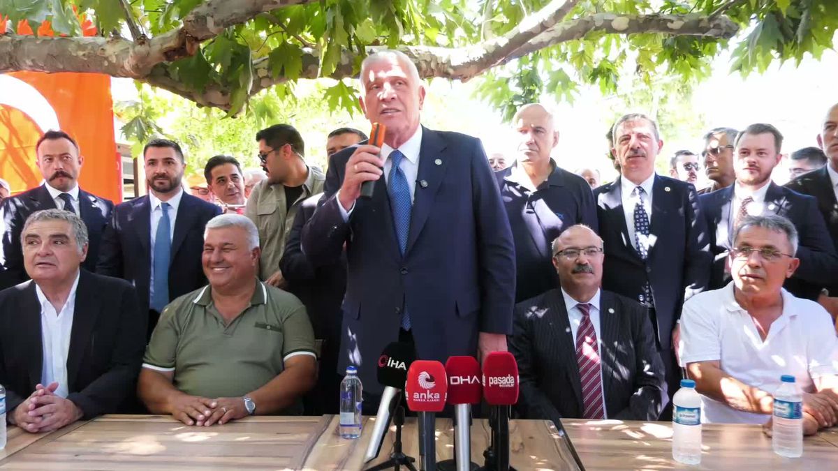 Dervişoğlu Bursa'da çiftçilerin banka borçlarını 5 yılda sileceğini söyledi
