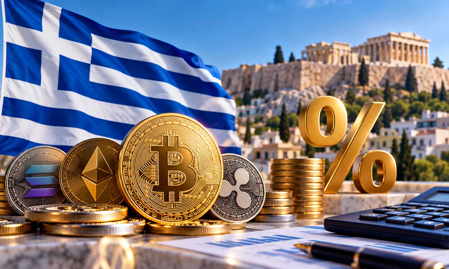 Yunanistan kripto varlık kazançlarına yüzde 10 vergi getirmeyi planlıyor