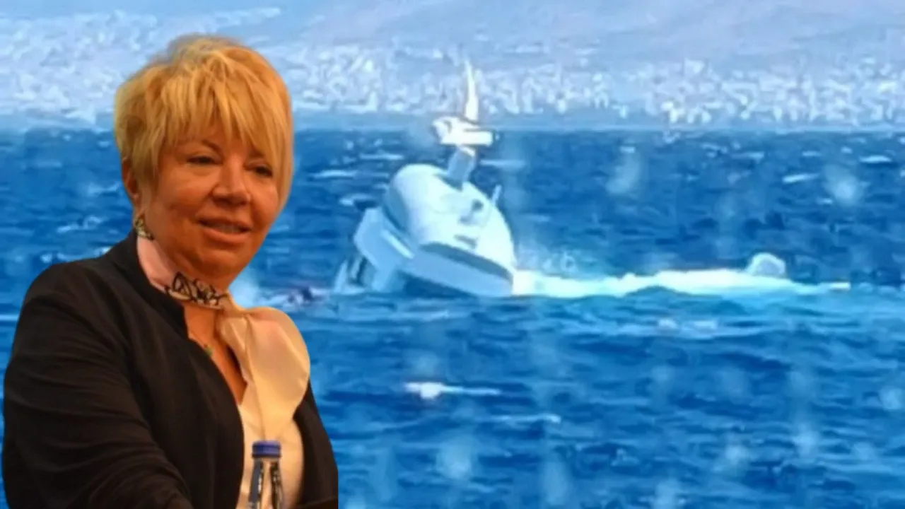 Işınsu Kestelli Yunanistan açıklarında batan teknesinden sağ kurtuldu