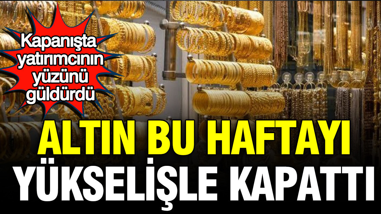 Altın fiyatları 16 Ağustos Pazar günü yükselişle işlem görüyor