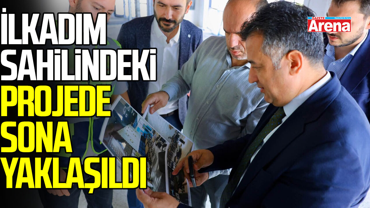 Samsun'da inşa edilen balık restoranı projesinde çalışmaların yüzde 75'i tamamlandı