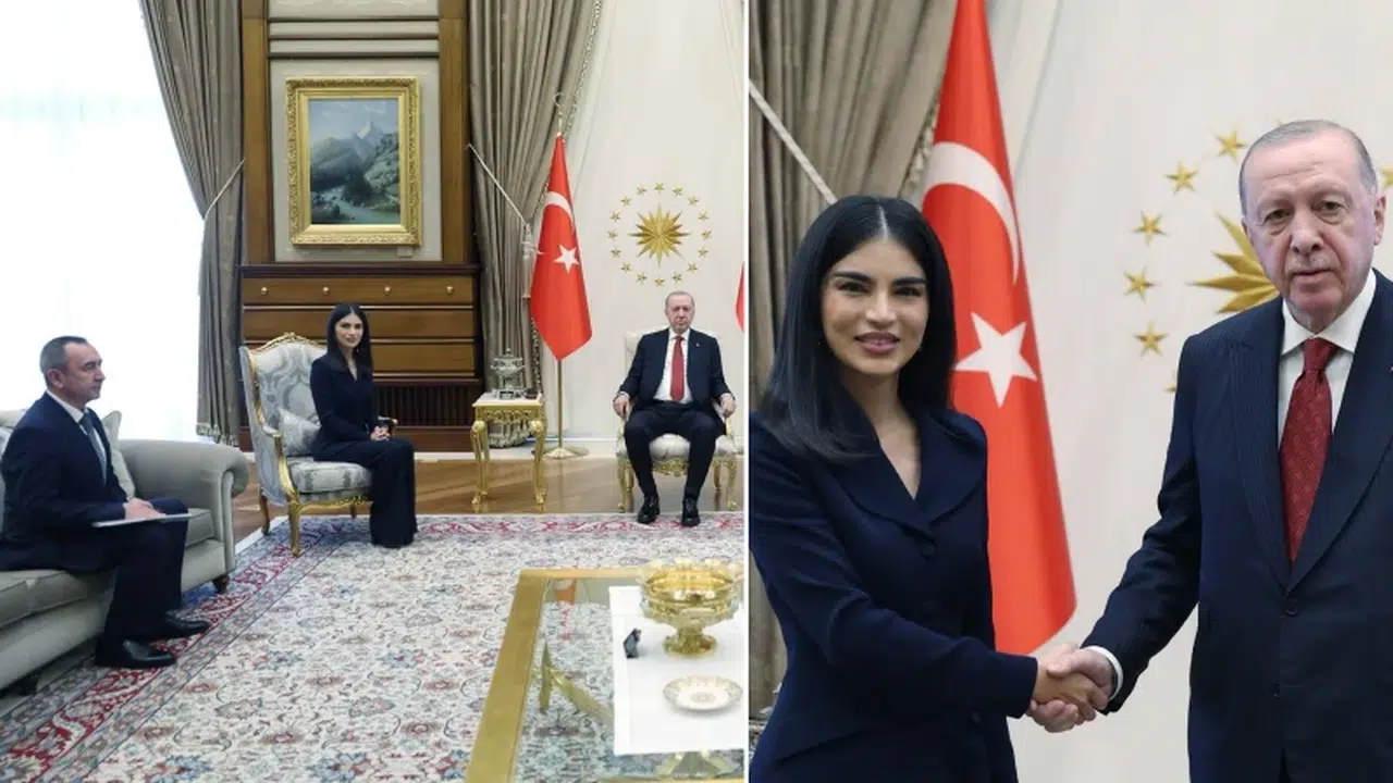 Erdoğan ile Mirziyoyeva Ankara'da bir araya geldi