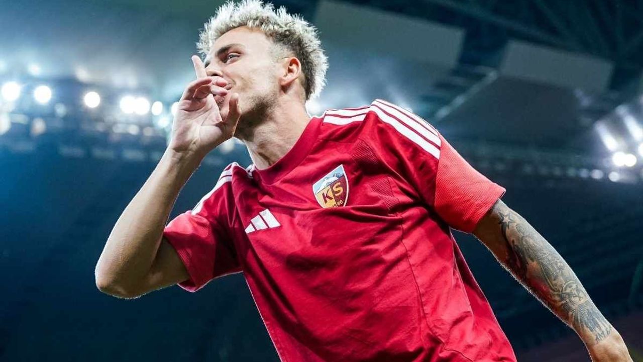 Kayserispor'un golcüsü Taulant Seferi 7 maçta 7 gol kaydetti