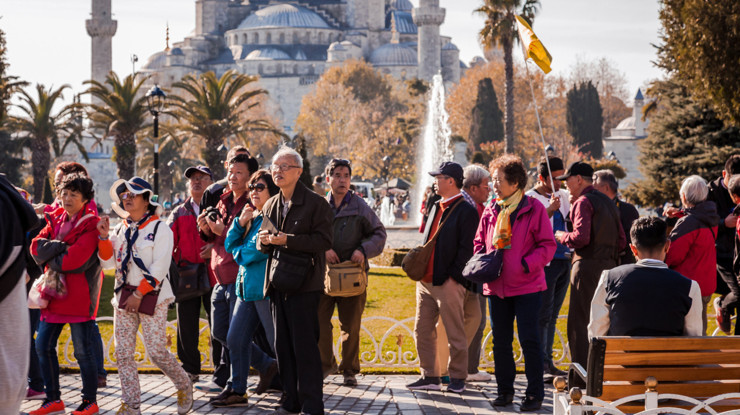 Türkiye'ye Temmuz ayında 7,1 milyon yabancı ziyaretçi geldi