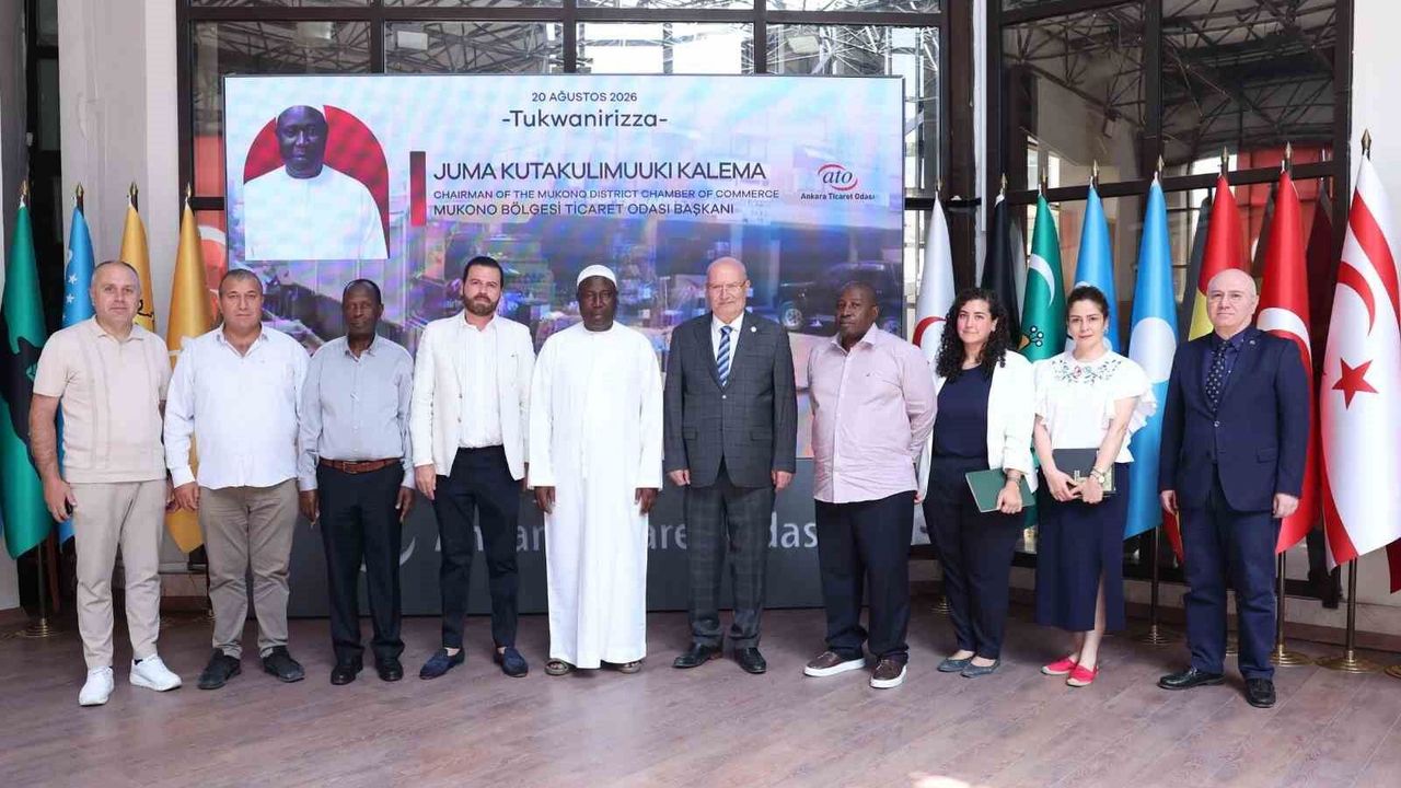 Uganda Mukono Bölgesi Ticaret Odası'ndan Ankara Ticaret Odası'na iş birliği teklifi