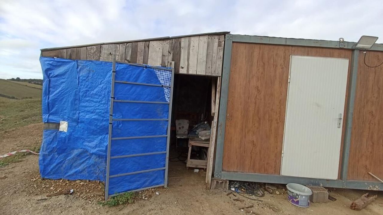 Samsun'un Havza ilçesinde bir inşaat işçisi kaldığı konteynerde ölü bulundu