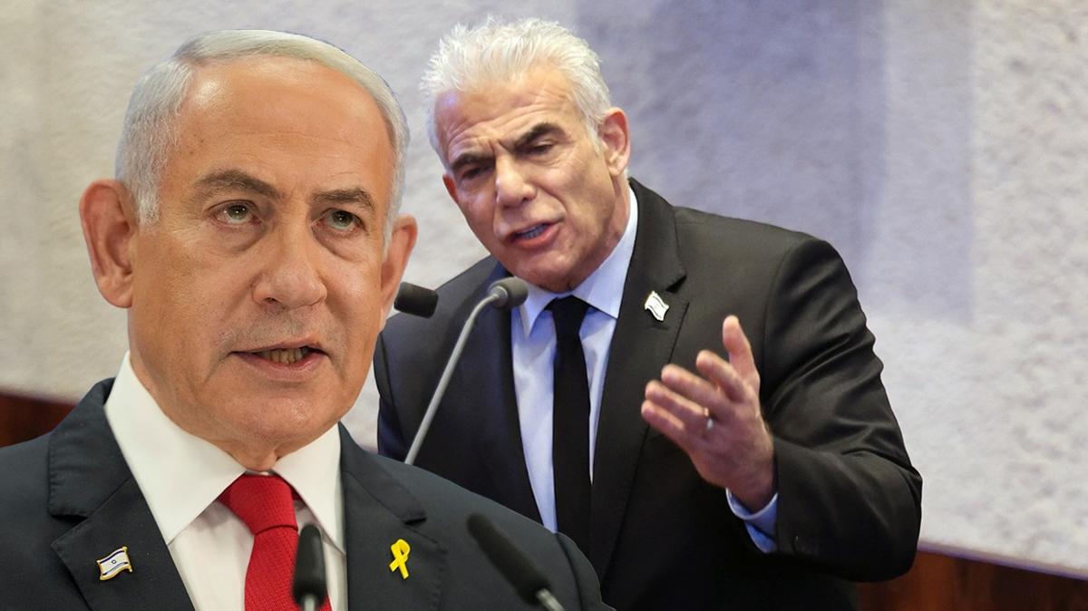 İsrail muhalefet lideri Lapid, Netanyahu hükümetini yalnızlaşmakla suçladı