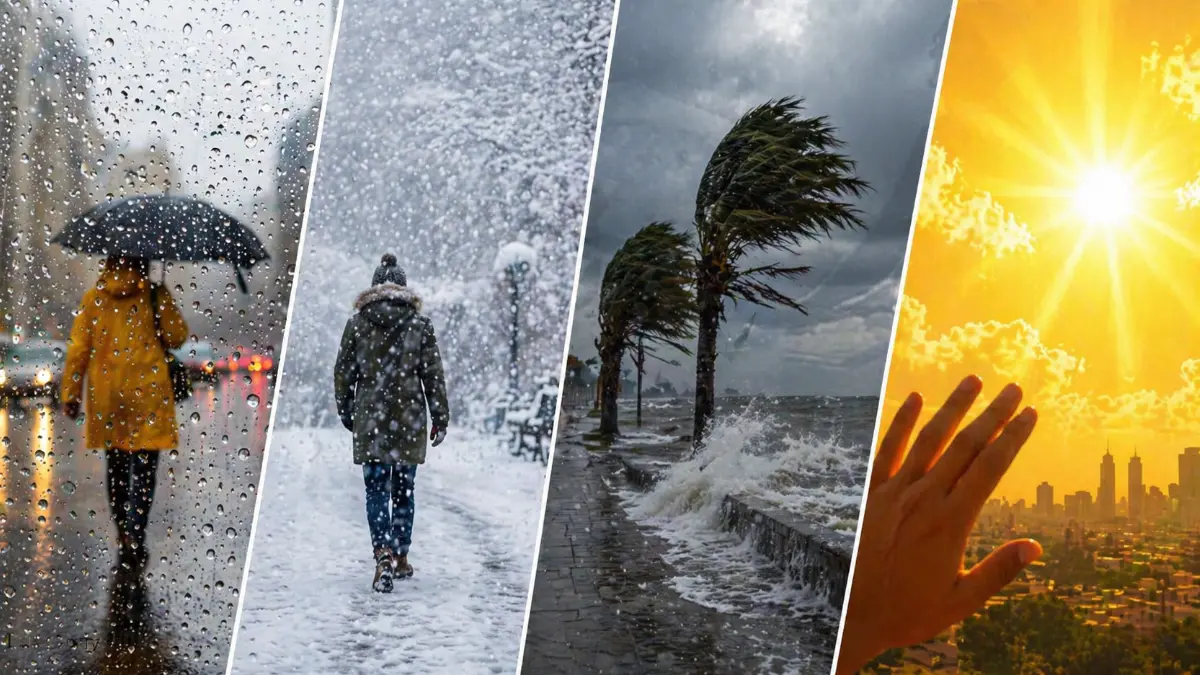 Meteoroloji, 21 Ağustos için sıcak hava ve yerel yağış uyarısı yaptı
