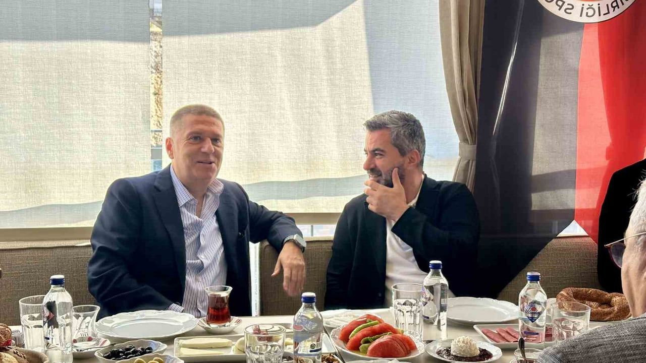 Gençlerbirliği ve Amed Sportif Faaliyetler başkanları maç öncesi buluştu