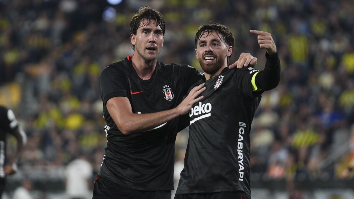 Beşiktaş'ın yeni transferleri Vlahovic ve Trossard derbi galibiyetinde öne çıktı