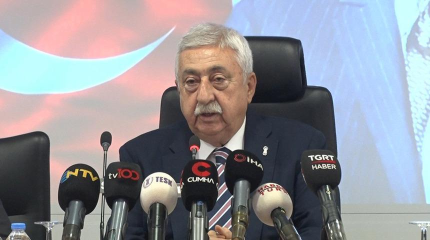 TESK Genel Başkanı Bendevi Palandöken yeniden aday olmayacağını açıkladı