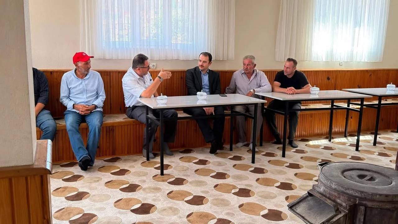 Demirözü Kaymakamı Ahat Çatalçeşme ve Beşpınar köylerini ziyaret etti