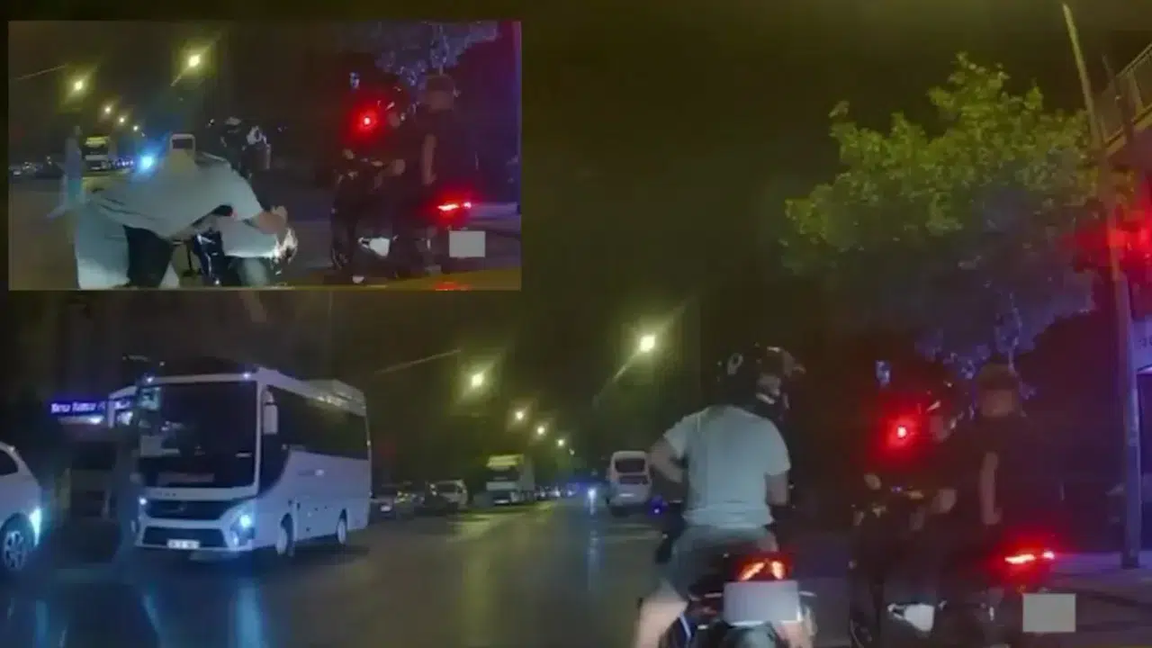 Denizli'de plakasını kapatarak kırmızı ışık ihlali yapan sürücüye 145 bin TL ceza