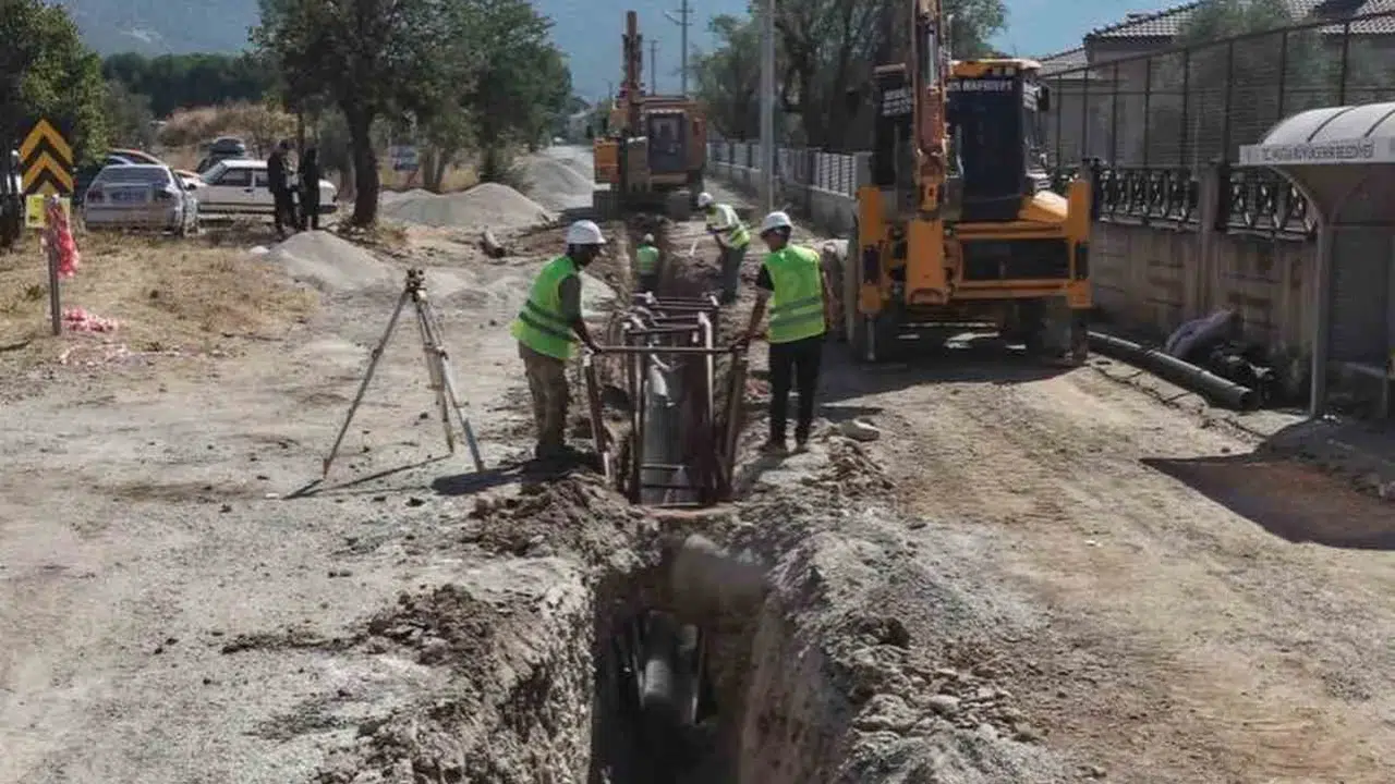 MUSKİ Menteşe'de içme suyu ve kanalizasyon altyapısını güçlendiriyor