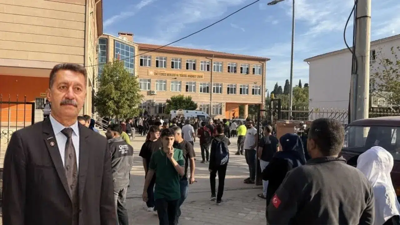 Manisa Turgutlu'da okul önünde silahlı saldırı gerçekleşti