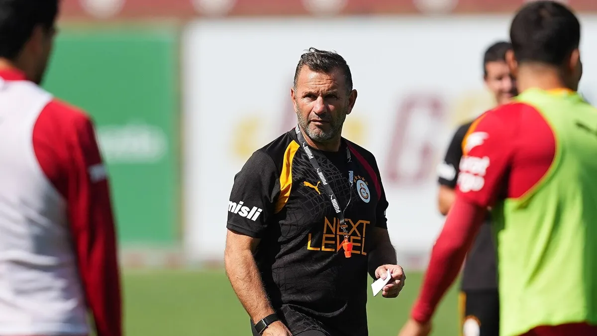 Galatasaray milli arada antrenmanını tamamlayarak izne ayrıldı