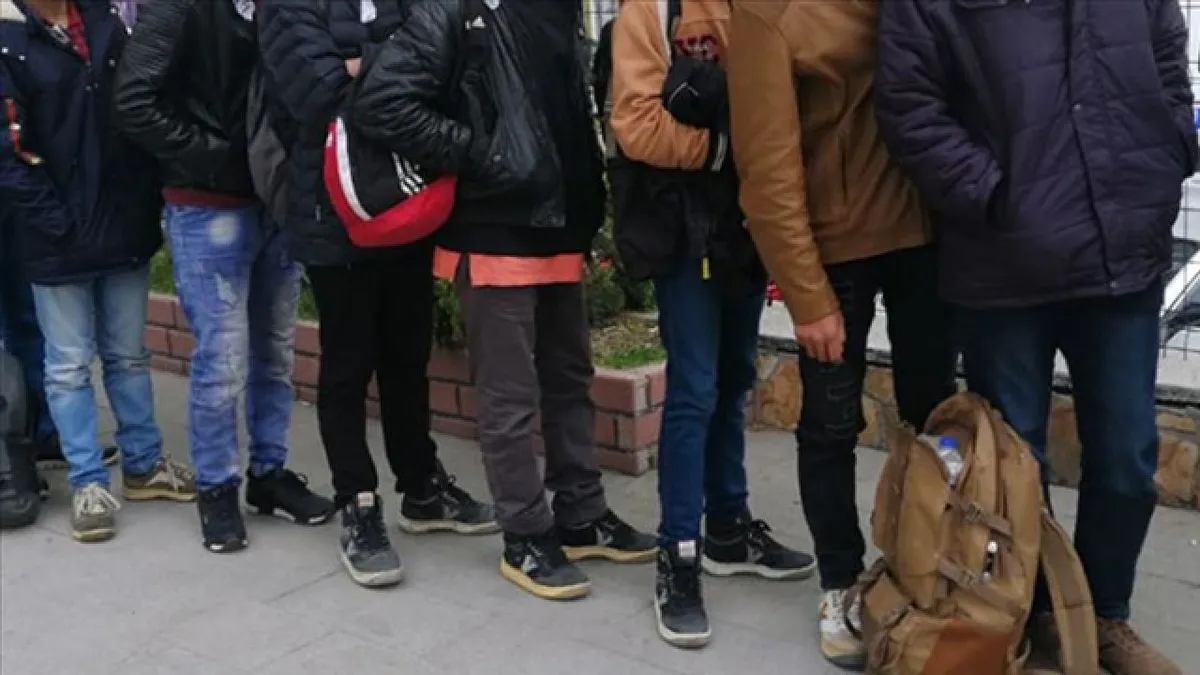 Edirne ve Kırklareli'nde yasa dışı yollarla giren 18 göçmen yakalandı