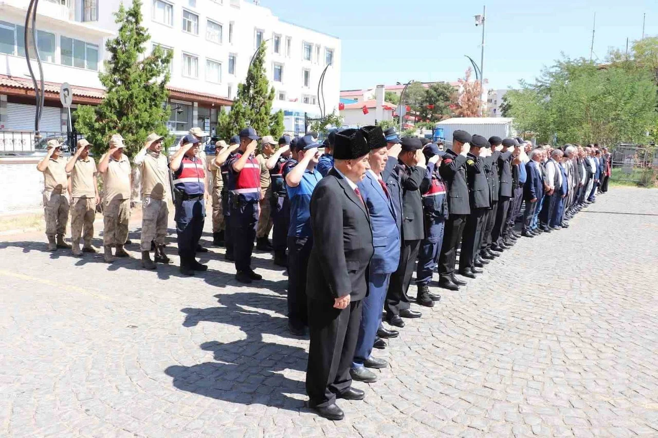 Çermik'te 19 Eylül Gaziler Günü törenle kutlandı