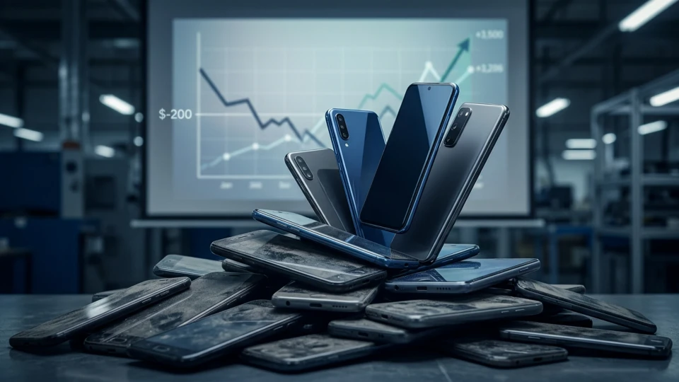 200 dolar altı akıllı telefon sevkiyatında yüzde 40 daralma bekleniyor