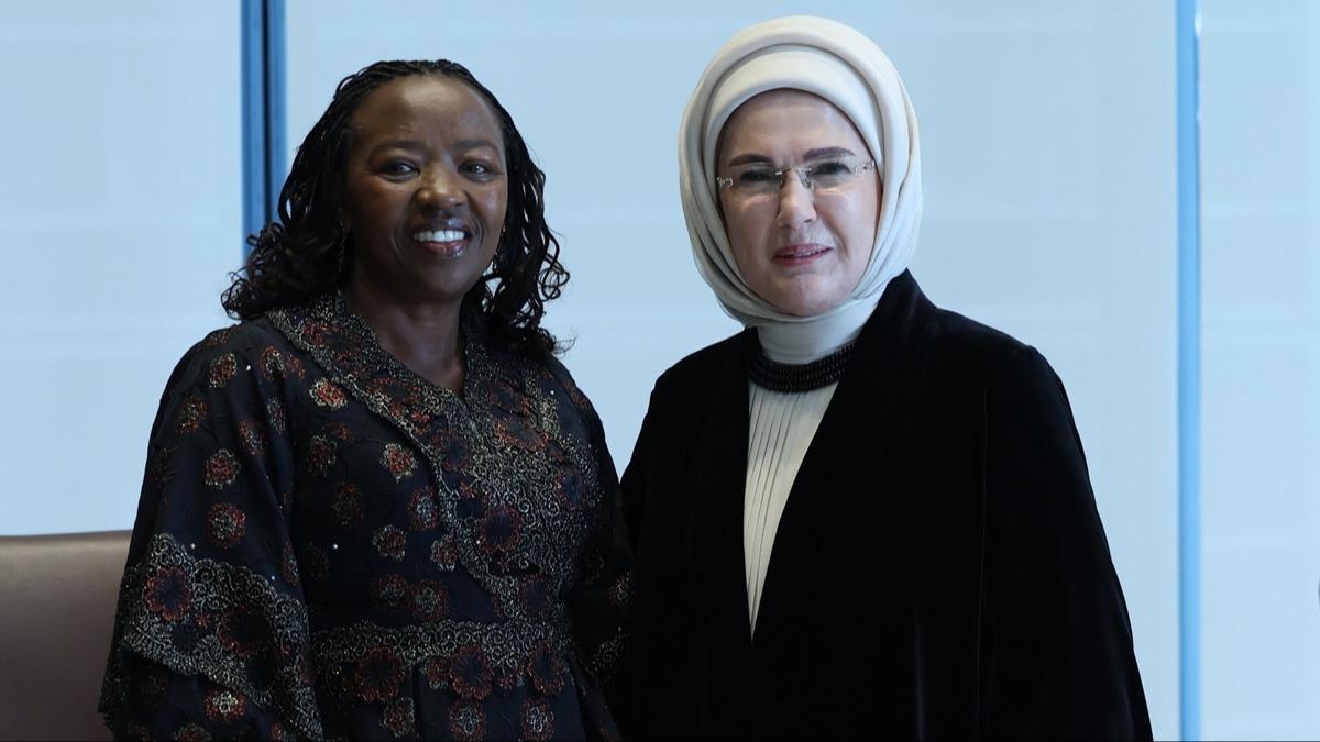 Emine Erdoğan ve Rachel Ruto New York'ta bir araya geldi