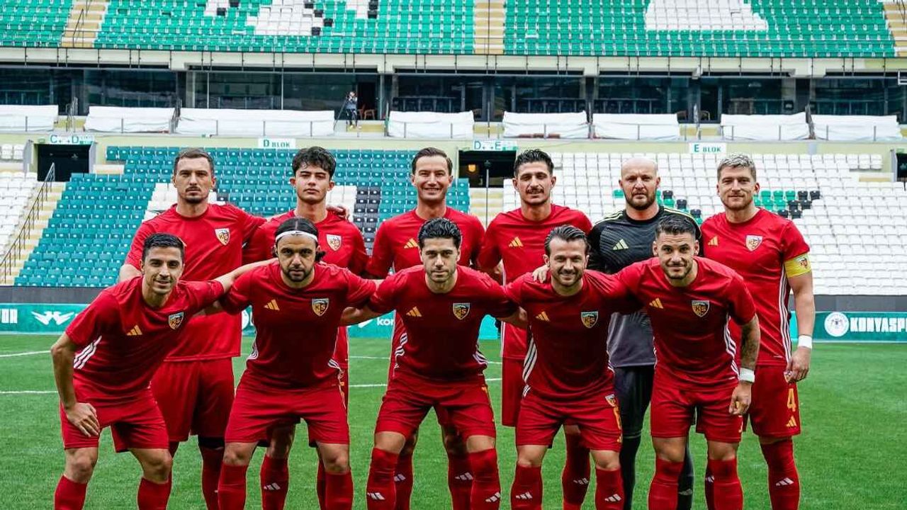 Kayserispor hazırlık maçında Konyaspor'u 1-0 mağlup etti