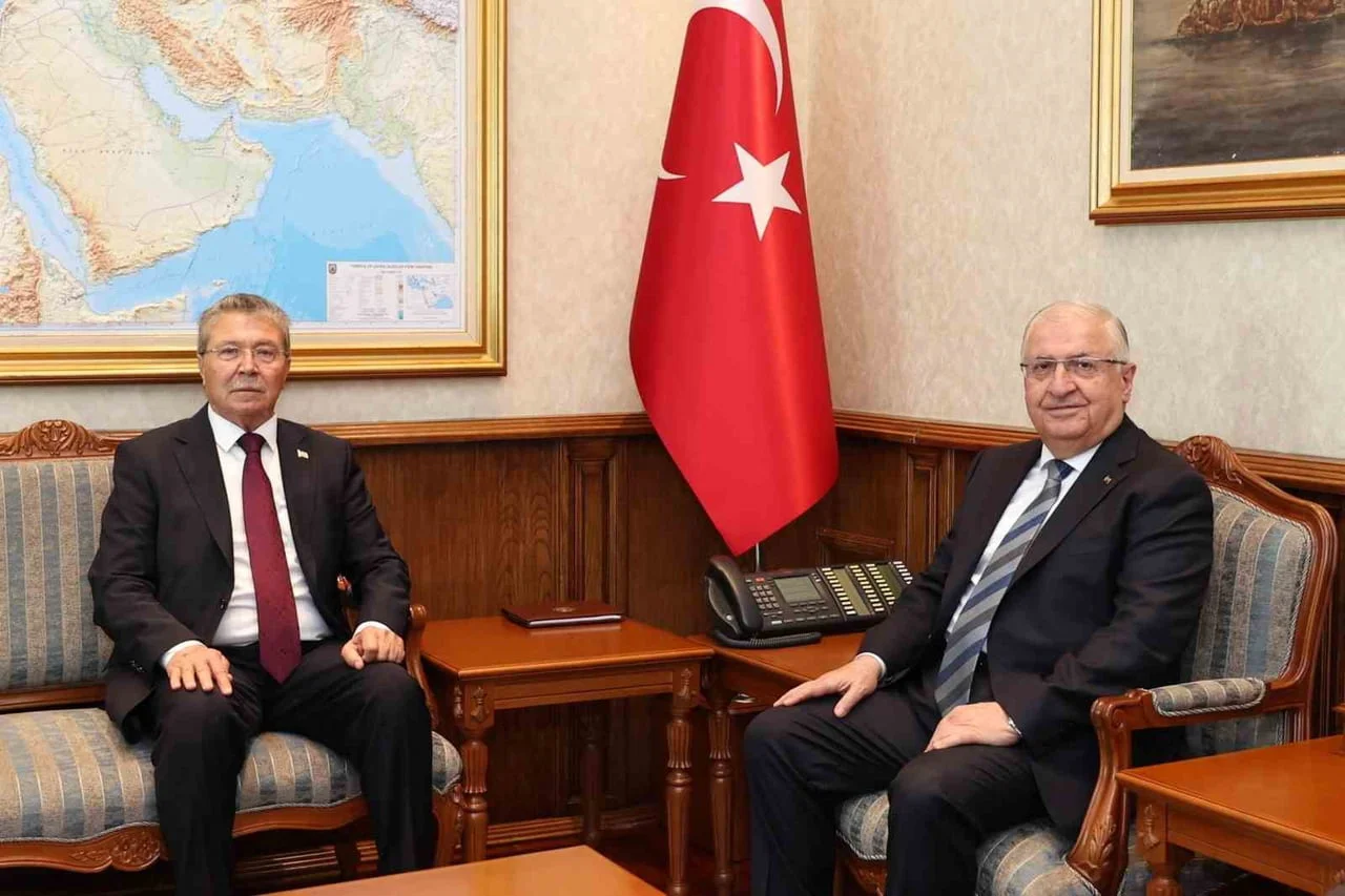 Milli Savunma Bakanı Güler, KKTC Başbakanı Üstel ile görüştü