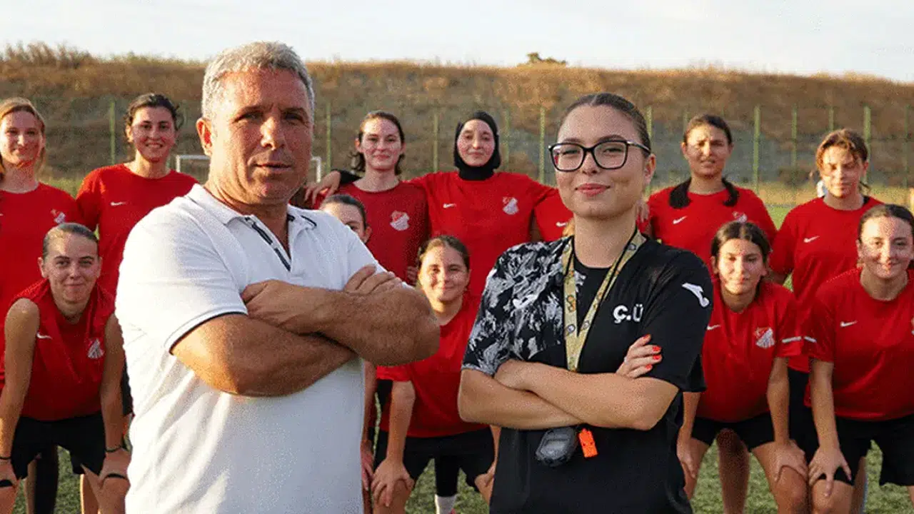 Tekirdağ'da baba ve kızı kadın futbol takımı için birlikte antrenörlük yapıyor