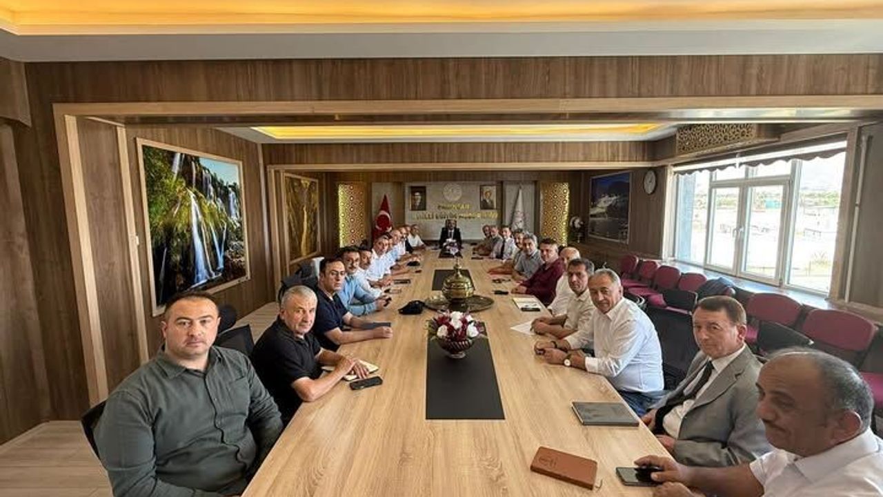 Erzincan'da yeni eğitim yılı hazırlıkları kapsamında koordinasyon toplantısı yapıldı