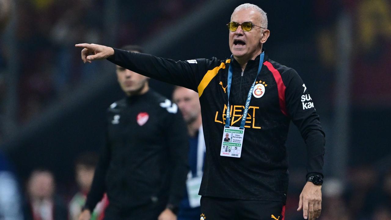 Galatasaraylı İrfan Saraloğlu'ndan hakem Halil Umut Meler'e eleştiri