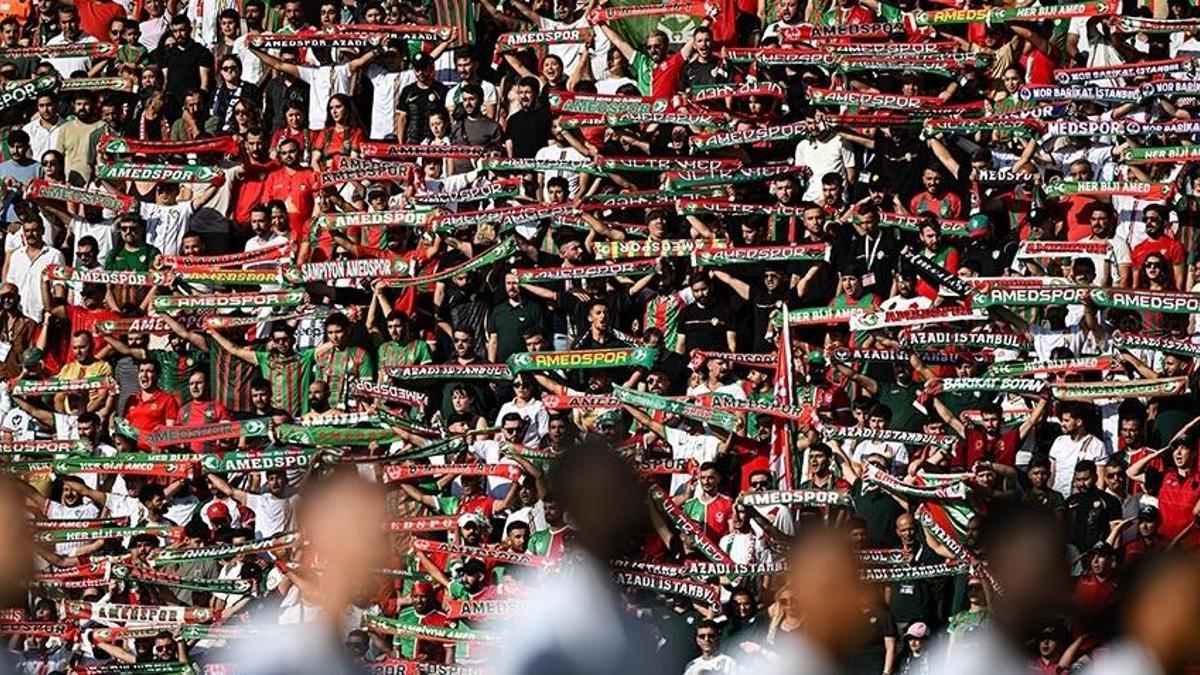 PFDK, Gençlerbirliği-Amedspor maçında saha olayları nedeniyle Amedspor'a para cezası verdi