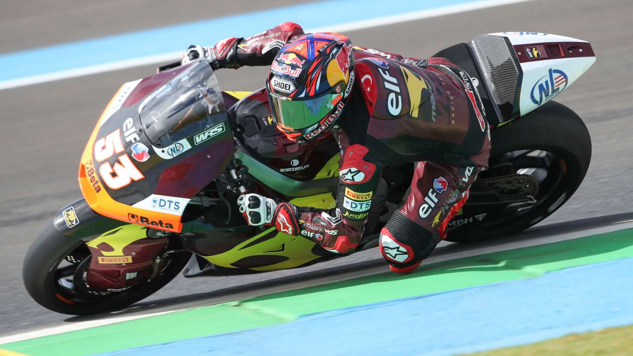 Deniz Öncü İspanya'daki Aragon Grand Prix'si için piste çıkıyor