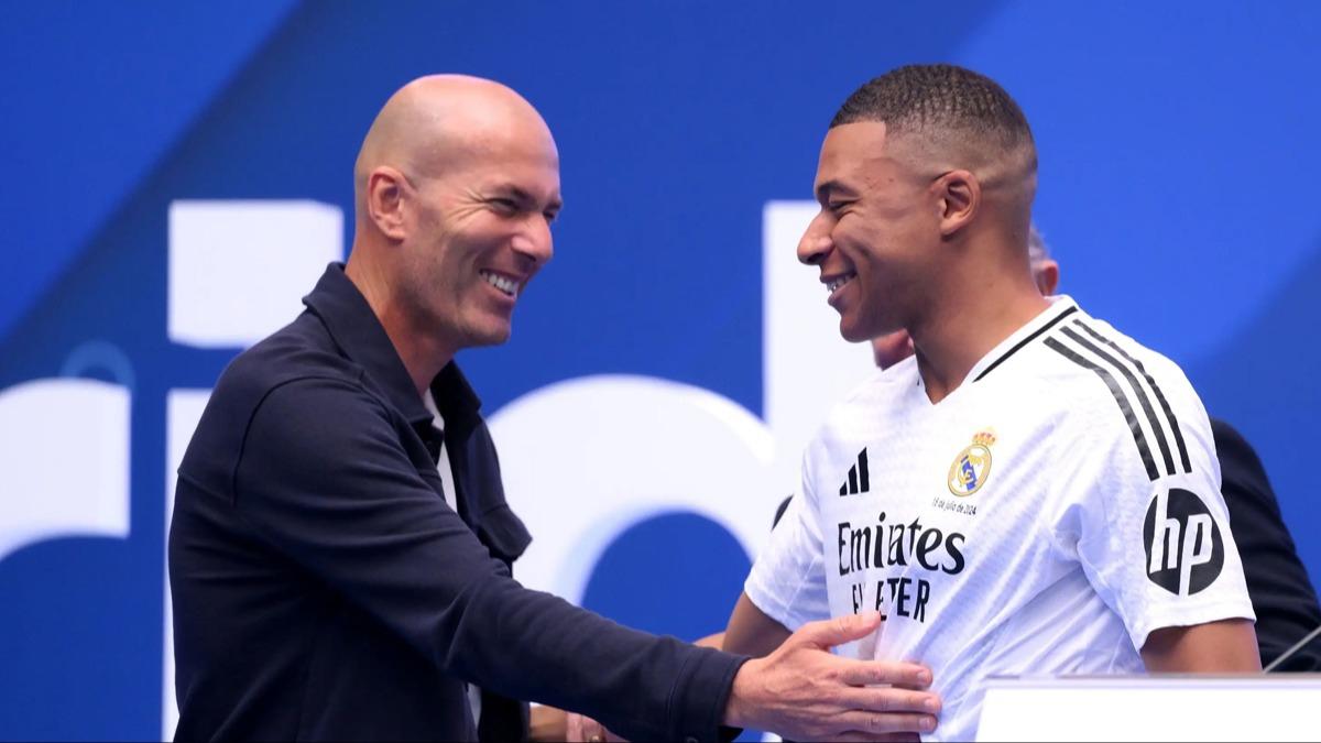 Mbappe, Zidane'ın Fransa Milli Takımı teknik direktörü olmasını değerlendirdi