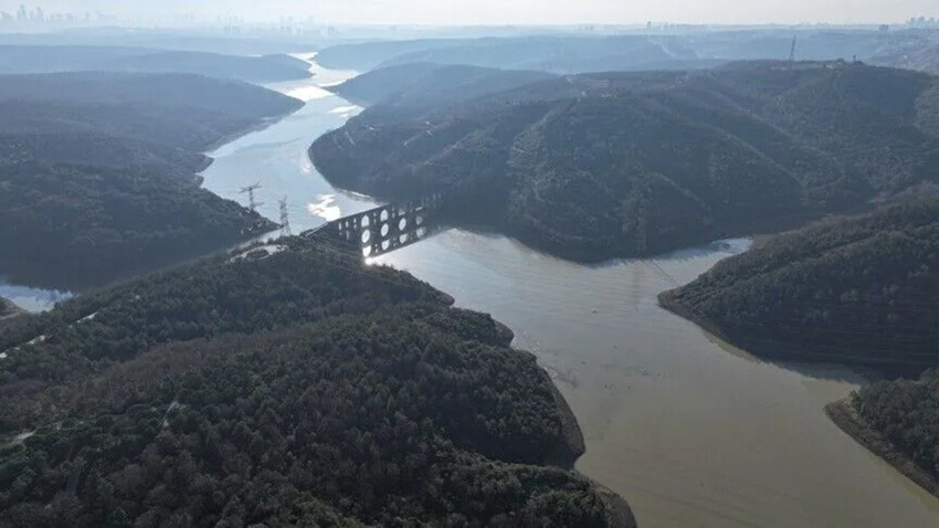 İstanbul barajlarındaki ortalama doluluk oranı yüzde 36,49'a geriledi