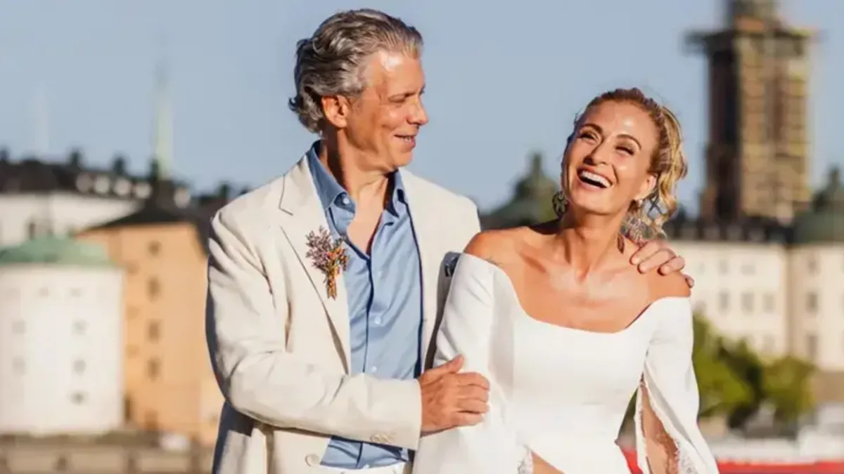 Ceyda Düvenci ve Güçlü Mete Stockholm'de evlendi