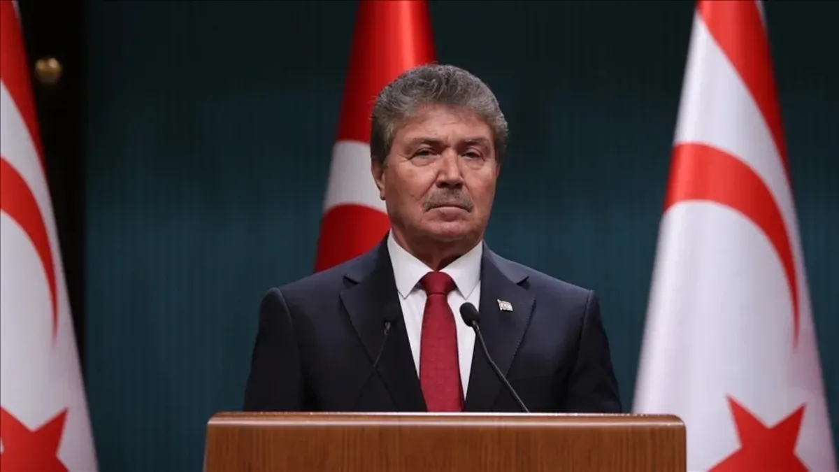KKTC Başbakanı Üstel'den egemen eşitlik ve Türk askerinin varlığı vurgusu