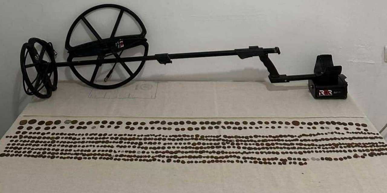 Konya'da jandarma operasyonuyla 764 tarihi sikke ele geçirildi