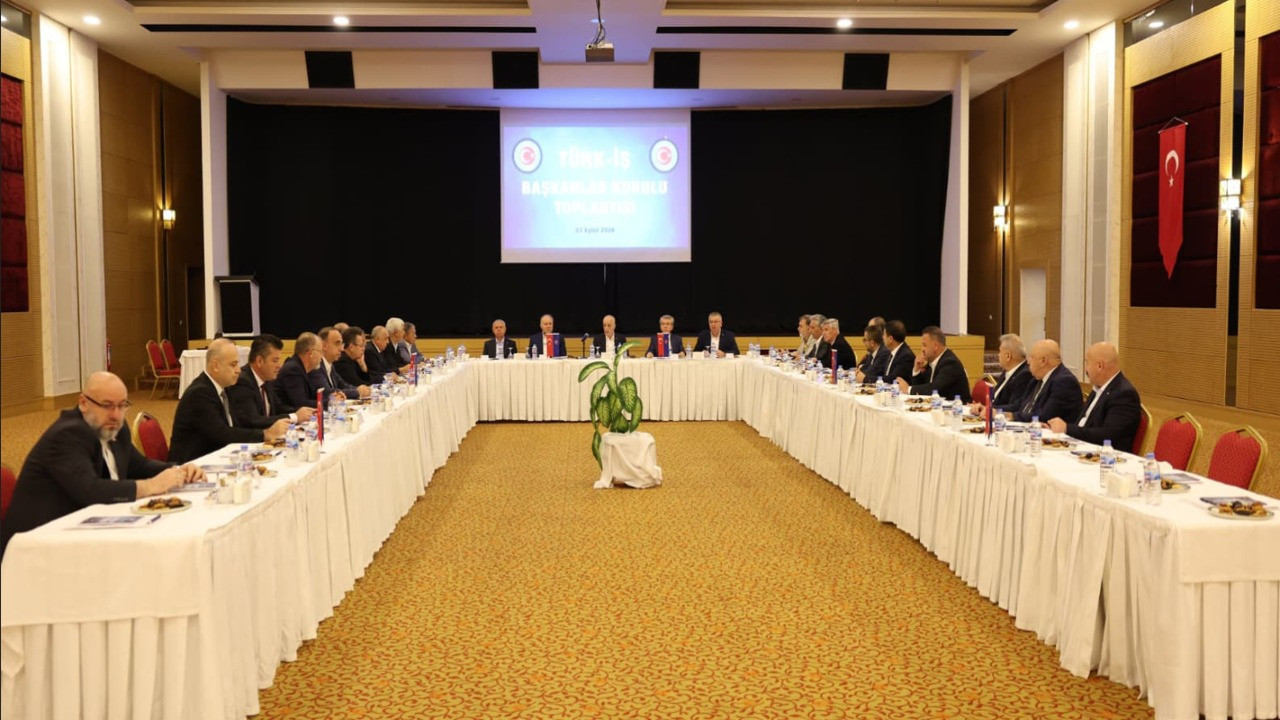 TÜRK-İŞ Başkanlar Kurulu vergi adaleti ve otoyol özelleştirmeleri için talep listesi