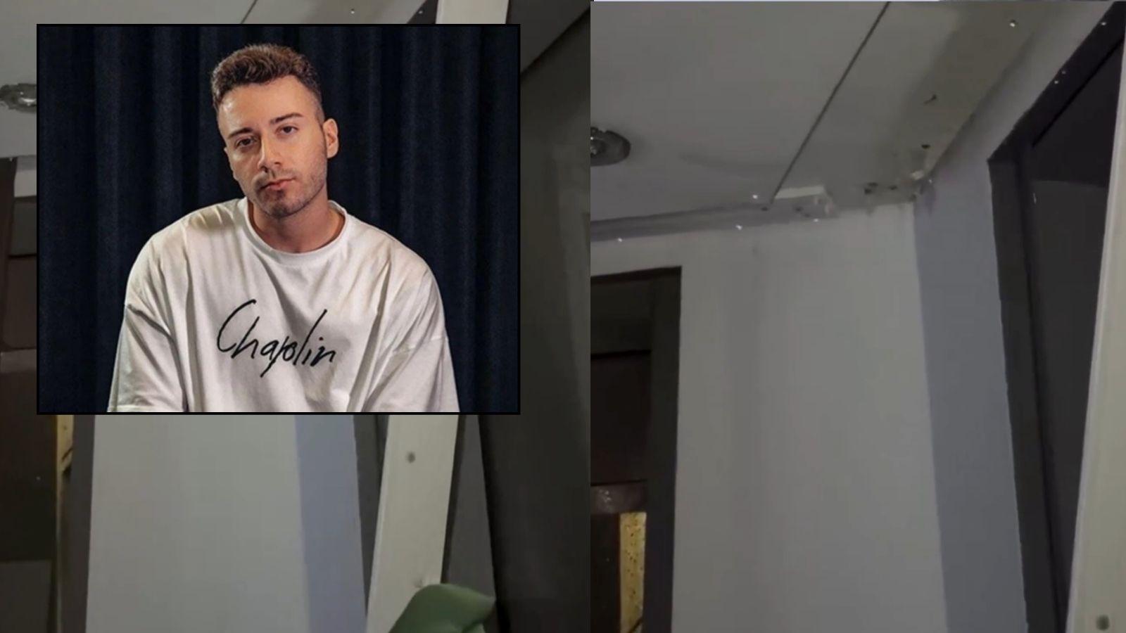 İstanbul'daki sağanak yağış YouTuber Enes Batur'un evini su bastı
