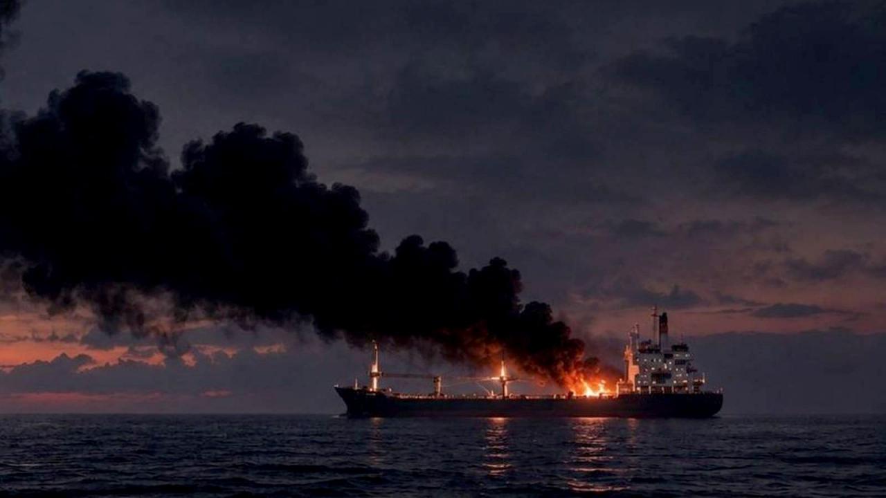 Katar açıklarında petrol tankerine mühimmatlı saldırı düzenlendi