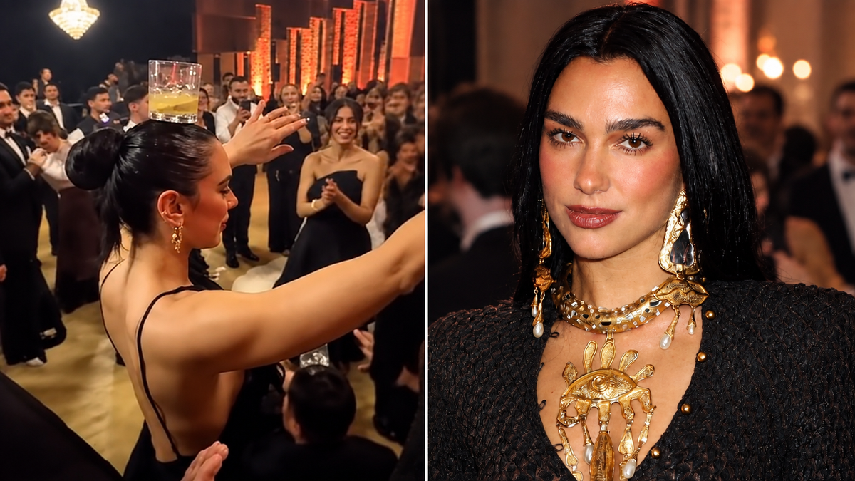 Dua Lipa Kosova'da kuzeninin düğününde geleneksel müziklerle dans etti