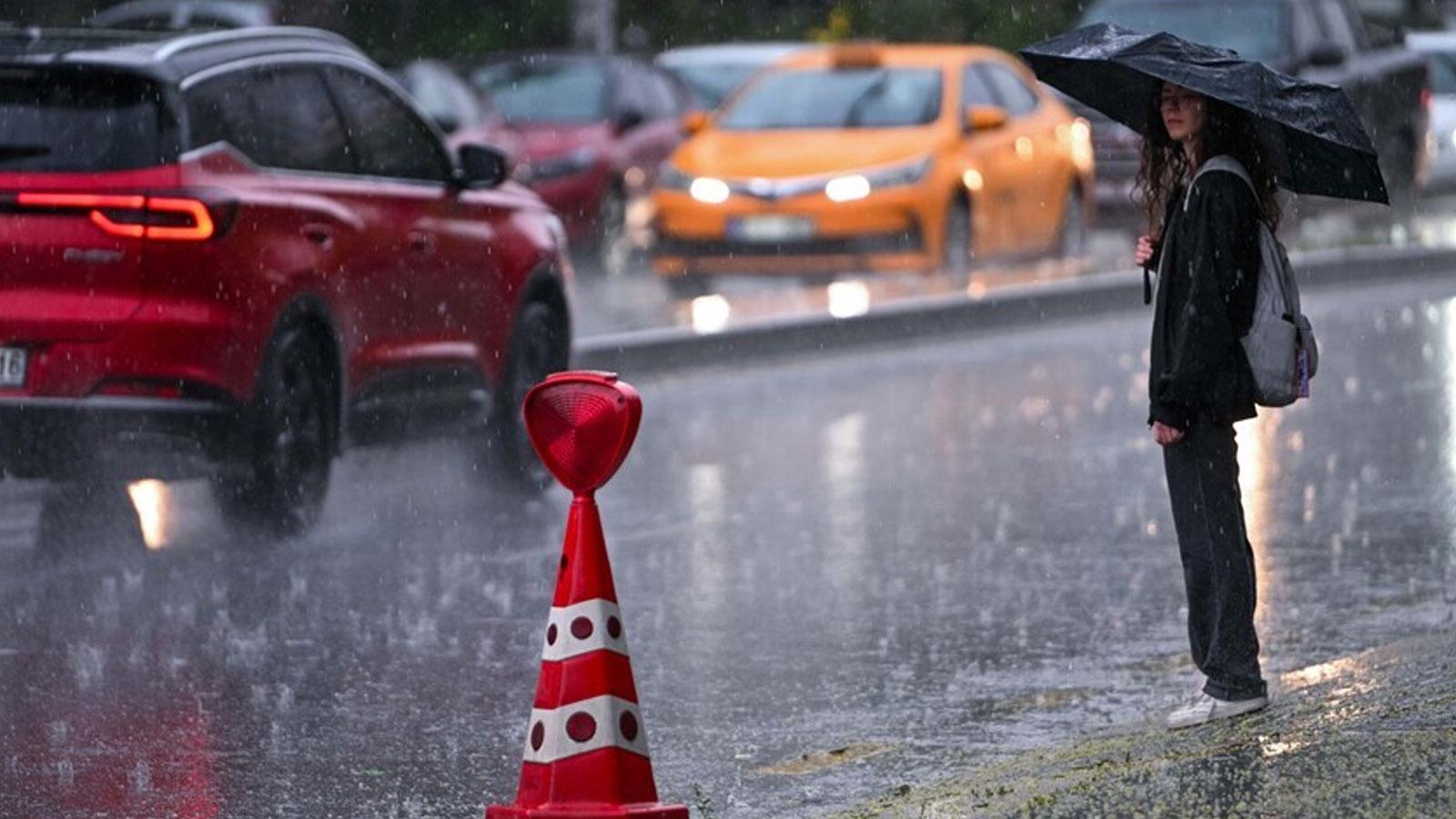 Meteoroloji'den Marmara ve Doğu Akdeniz için kuvvetli sağanak uyarısı
