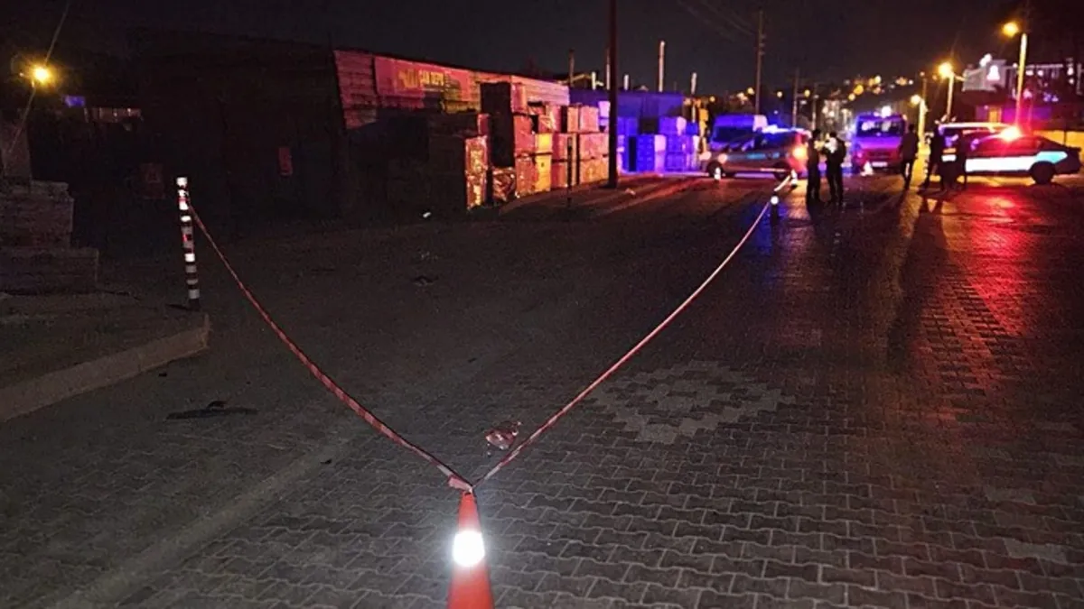 Çanakkale'de yolun karşısına geçmeye çalışan aileye otomobil çarptı