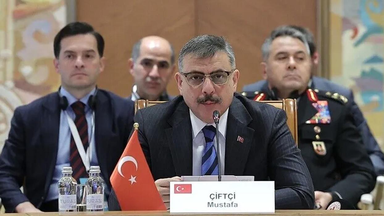 İçişleri Bakanı Çiftçi suçla mücadelede TDT ülkeleriyle iş birliği çağrısı yaptı